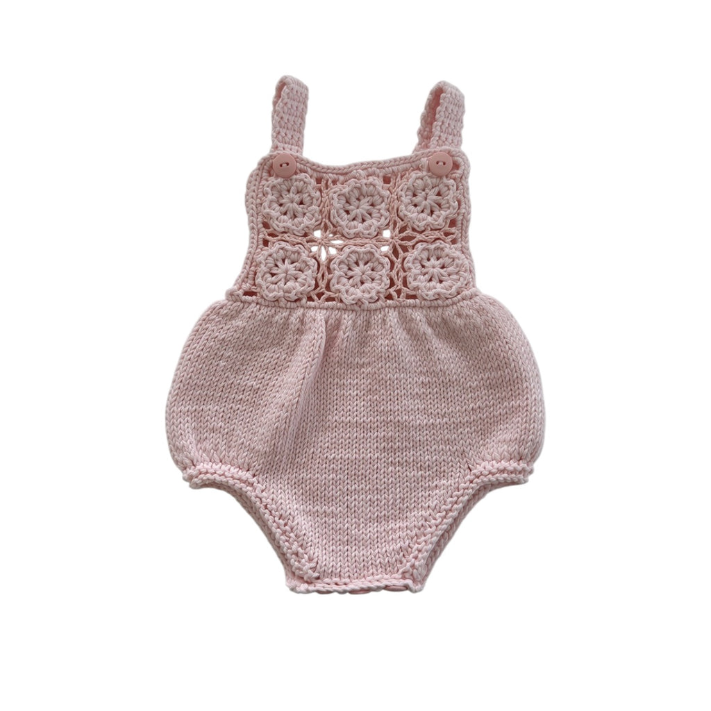 Pakje Dahlia — Gehaakt Roze - For Your Little Cutie