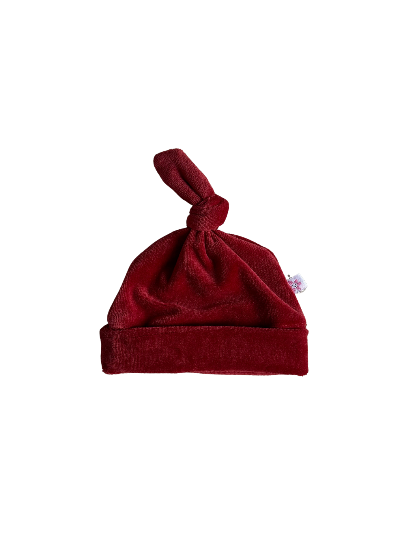 Mutsje - velours red - For Your Little Cutie