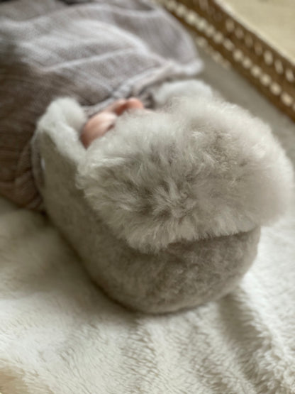 Trapper hat alpaca bont - Oester - For Your Little Cutie
