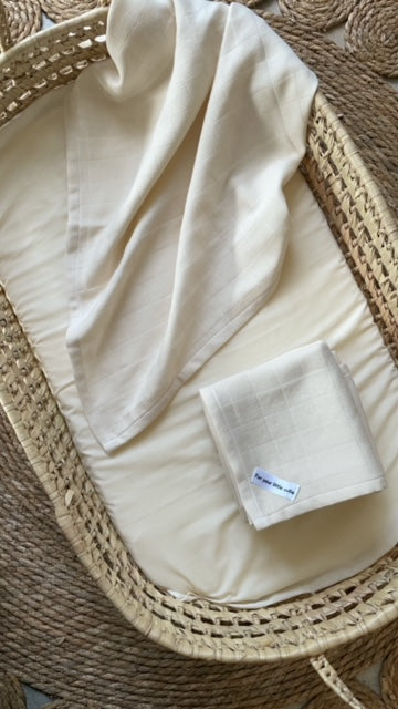 Hydrofiele luiers/doeken Naturel Biologisch 5x - For Your Little Cutie
